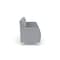 Lesro Siena Lounge Reception 3 Seat Tandem Seating, Brushed Steel, RS Fog Upholstery SN3103 - alternate 3